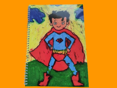 Legends & Peaks: Superhero Adventure Notebook