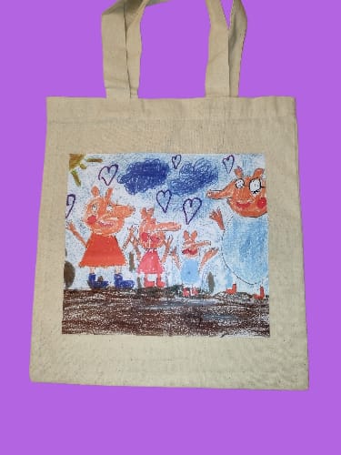 Peppa & Fam Cotton Tote bag