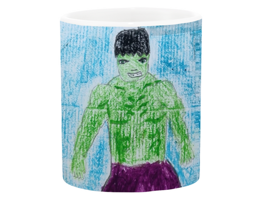 Smash Your Morning! Hulk-Themed Ceramic Mug 💪