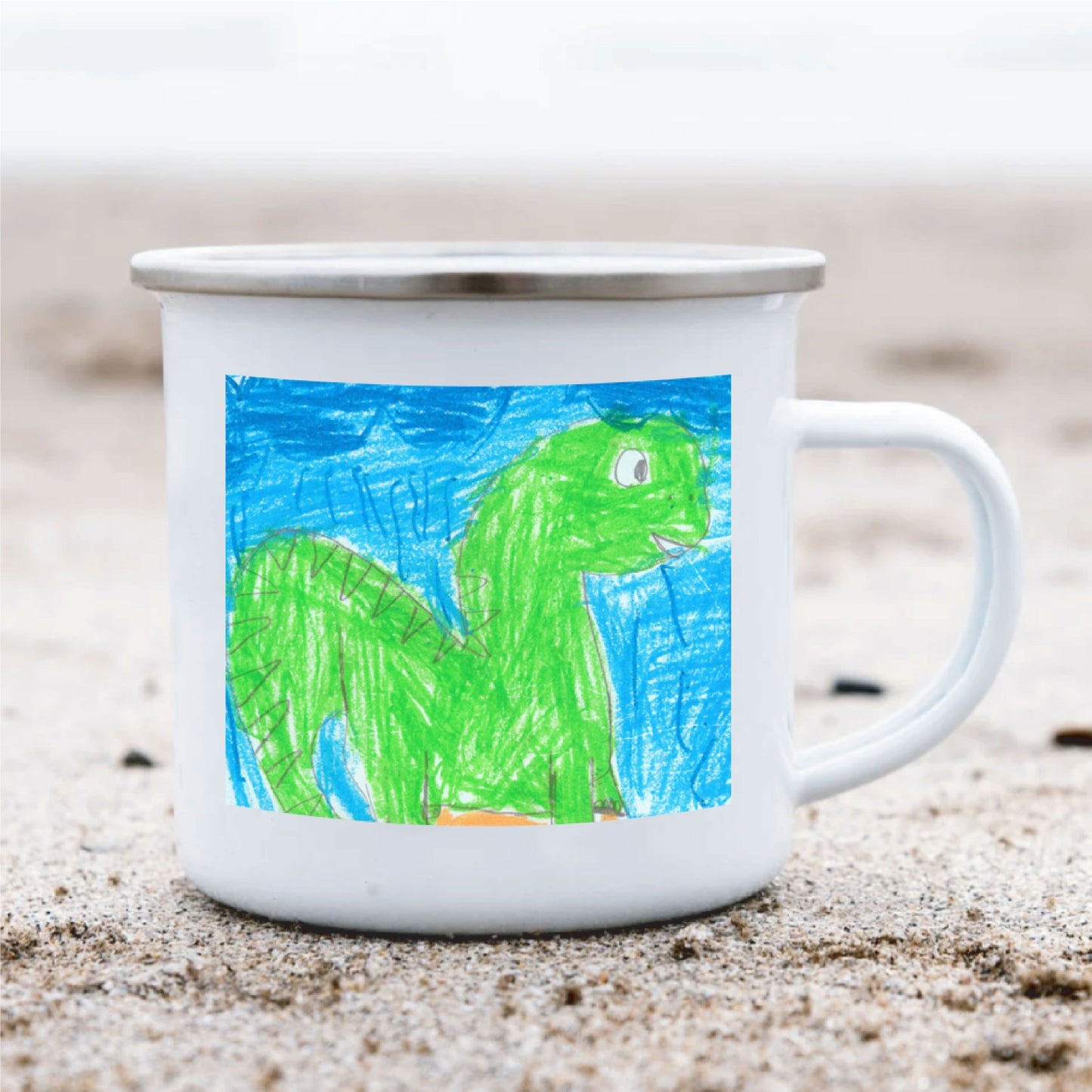 🦖 Dino Stroll Steel Mug