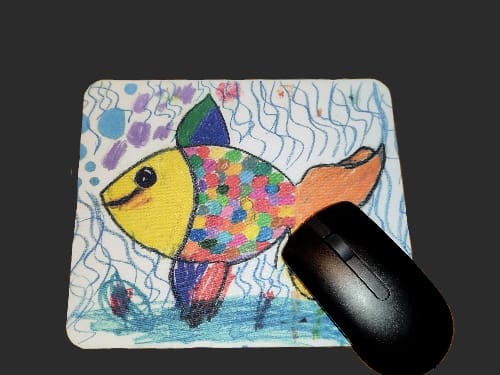 Bubble Bliss" Mouse Pad 🌊🐠