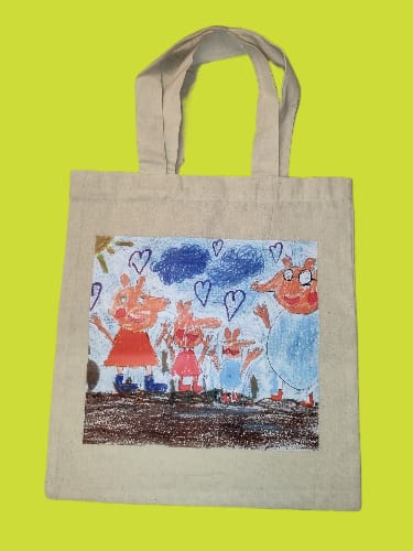 Peppa & Fam Cotton Tote bag