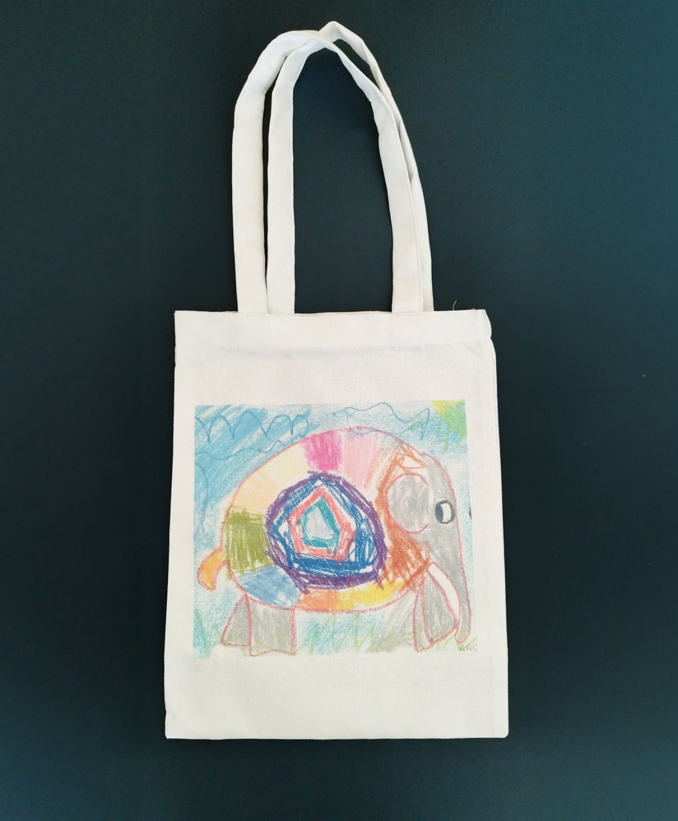 Elmer Elephant Tote Bag